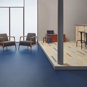 Линолеум Forbo Eternal Colour 40332 china blue фото 2 | FLOORDEALER